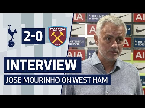 INTERVIEW | Jose Mourinho on West Ham Win