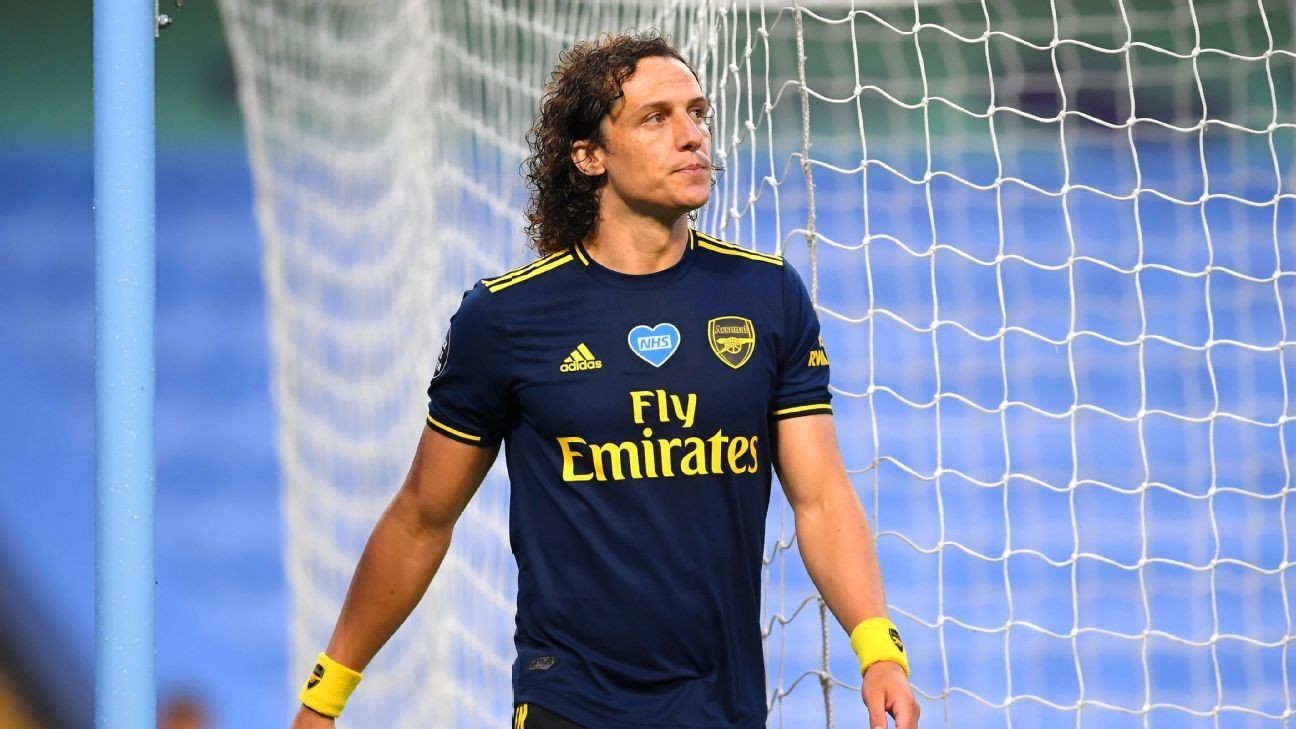 David Luiz signs one-year extension with Arsenal