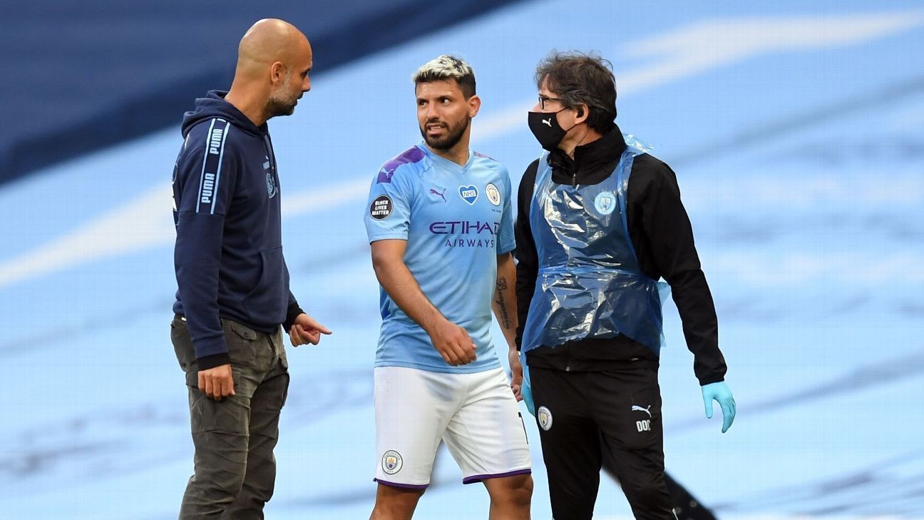 Aguero set for surgery, could miss UCL - Pep