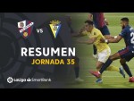 Resumen de SD Huesca vs Cádiz CF (1-1)