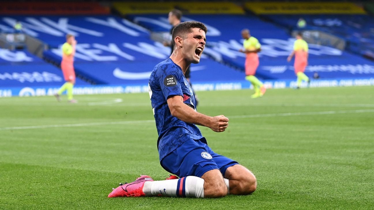 8/10 Pulisic helps Chelsea's top four hopes, and Liverpool