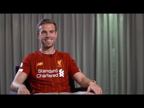 Jordan Henderson on captaining the Premier League champions