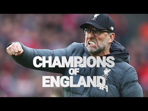 We Are Liverpool. Champions of England.