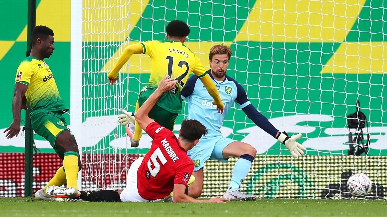 Maguire goal sends Man United to FA Cup semis