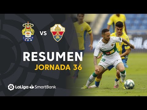 Resumen de UD Las Palmas vs Elche CF (1-1)