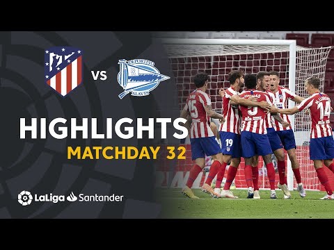 Highlights Atletico Madrid vs Deportivo Alavés (2-1)