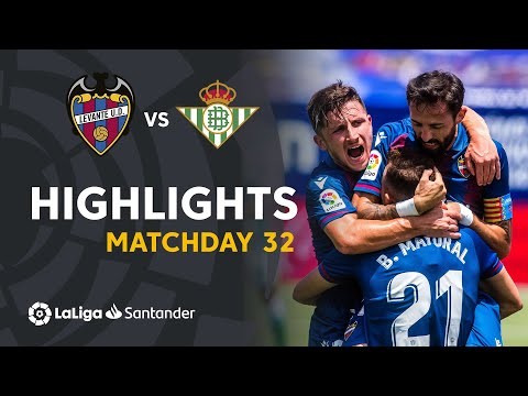 Highlights Levante UD vs Real Betis (4-2)