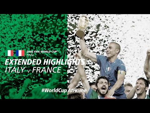 #WorldCupAtHome | Italy 1-1 France (5-3 PSO) [Extended Highlights] | 2006 FIFA World Cup™