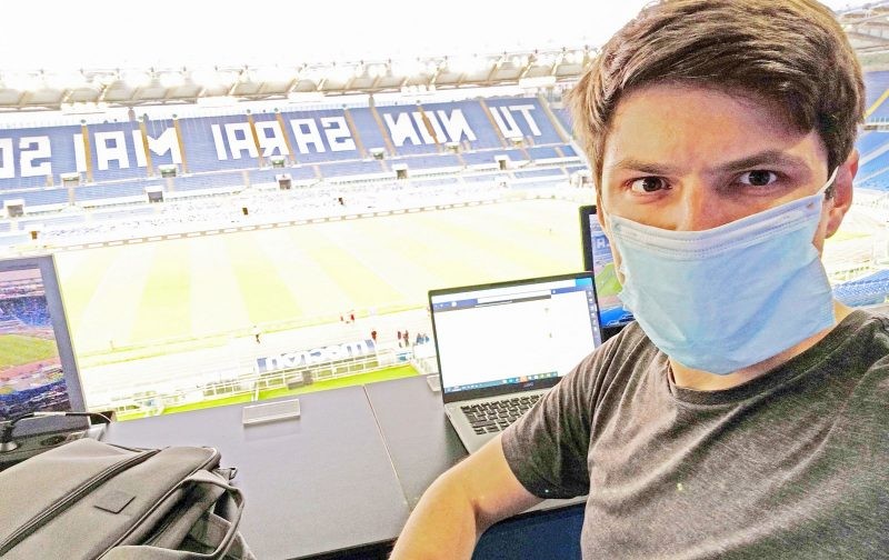 Serie A reporting in the time of Covid: Checkpoints, guitar solos and virtual chants