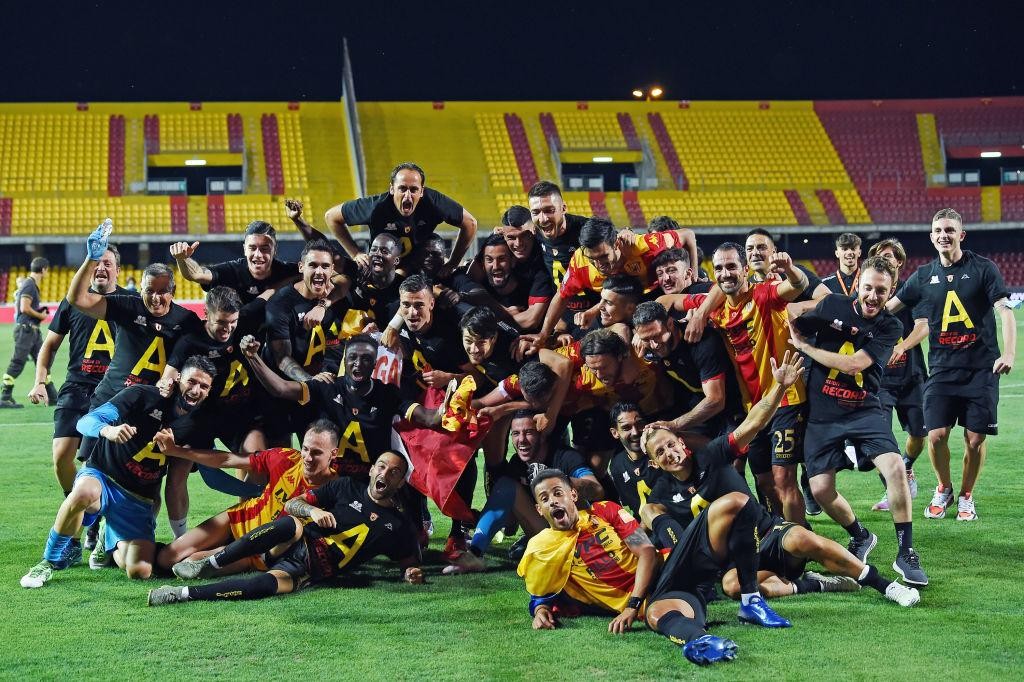 BENEVENTO PROMOTED TO SERIE A TIM