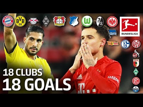 18 Clubs, 18 Goals - The Best Goal by Every Bundesliga Team in 2019/20