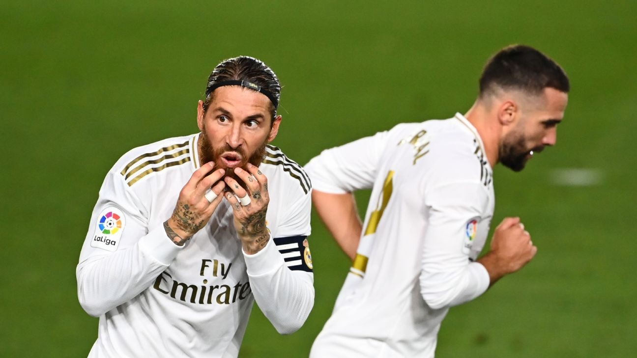 Ramos gets 8/10 as Real Madrid close on La Liga title