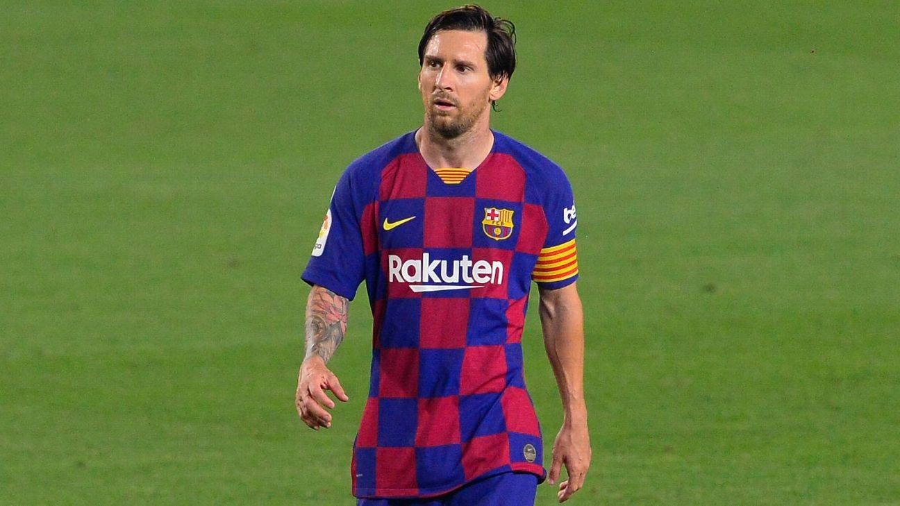 Report: Upset Messi halts Barca talks past 2021