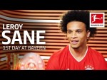 Leroy Sane's First Day at FC Bayern München