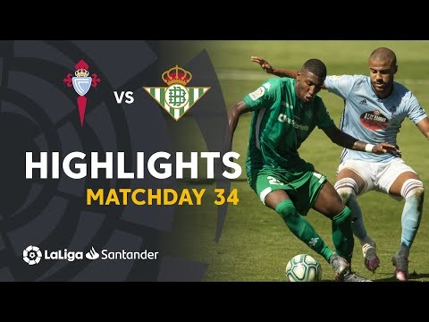 Highlights RC Celta vs Real Betis (1-1)