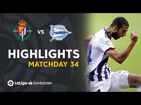 Highlights Real Valladolid vs Deportivo Alavés (1-0)
