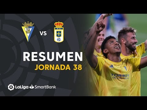 Resumen de Cádiz CF vs Real Oviedo (2-0)