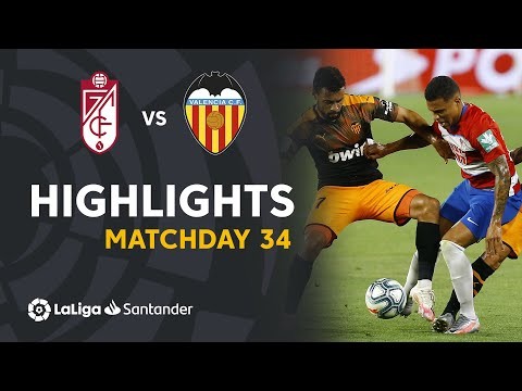 Highlights Granada CF vs Valencia CF (2-2)