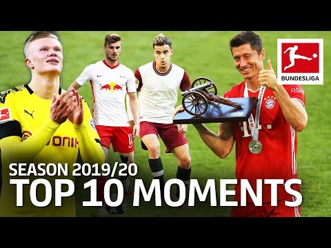 Top 10 Moments 2019/20 - Lewandowski, Werner, Haaland & More