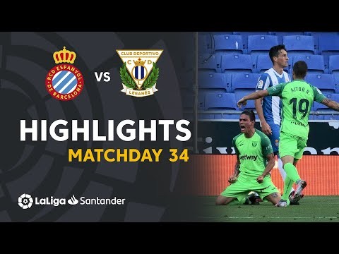 Highlights RCD Espanyol vs CD Leganés (0-1)