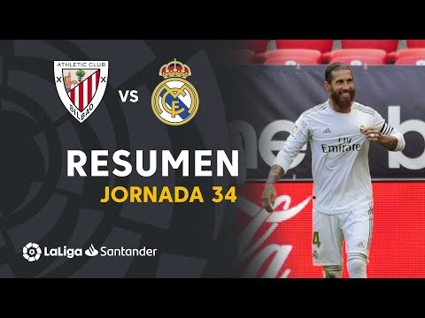 Resumen de Athletic Club vs Real Madrid (0-1)
