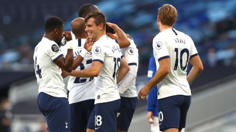 Tottenham defeat Everton on Keane own goal