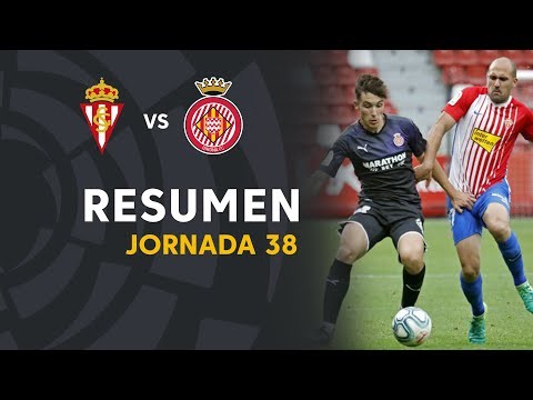 Resumen de Real Sporting vs Girona FC (0-0)