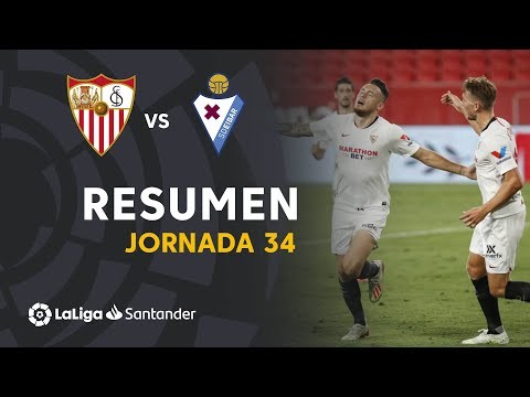 Resumen de Sevilla FC vs SD Eibar (1-0)