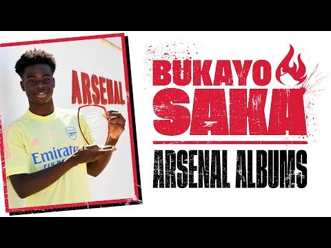 'It's a photo I'll never forget' | Bukayo Saka's Arsenal journey | Arsenal Albums