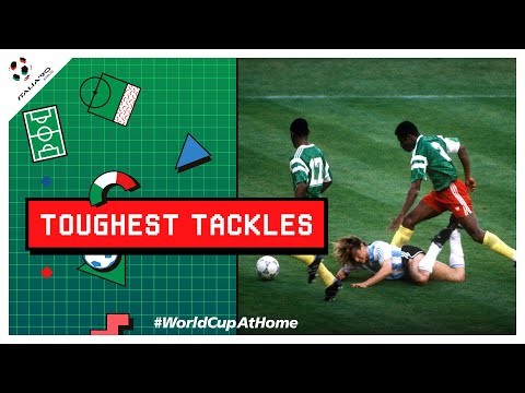 #Italy90 | Ouch! Toughest Tackles | 1990 World Cup