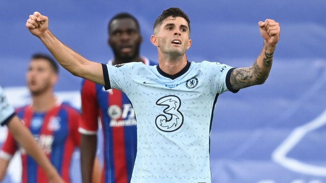 Pulisic's game now on 'another level' - Lampard