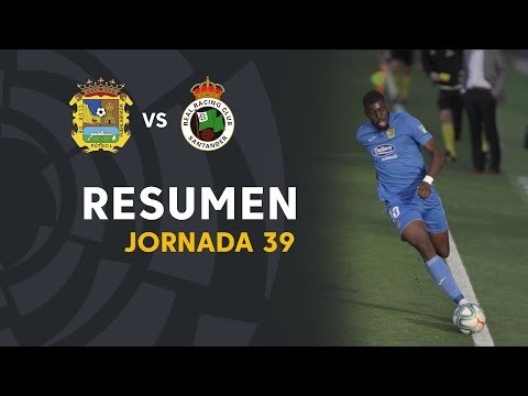 Resumen de CF Fuenlabrada vs Real Racing Club (1-0)