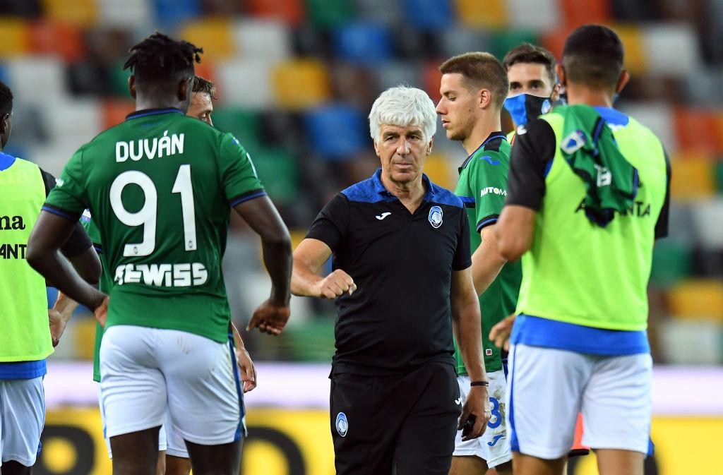 COACH GASPERINI PRESENTS THE MATCH AGAINST SAMPDORIA