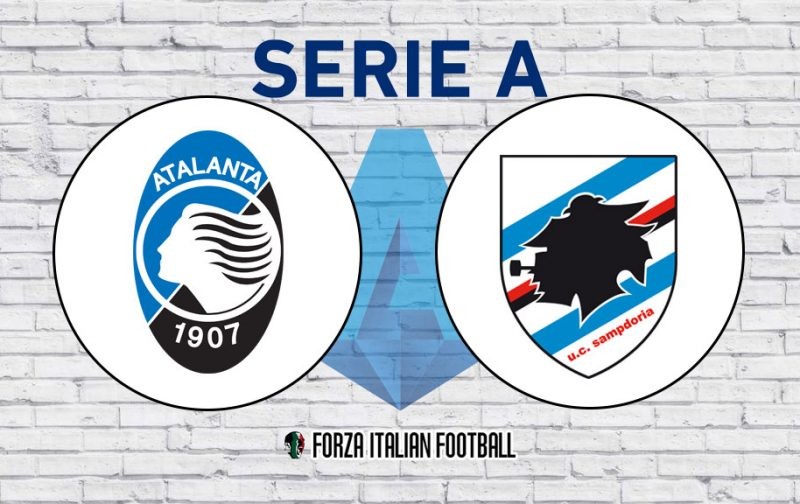 Atalanta v Sampdoria: Official Line-Ups