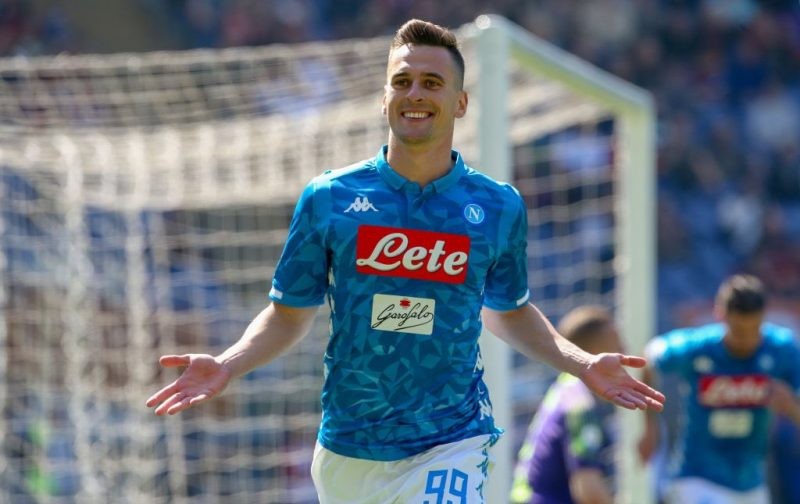 Giuntoli: Milik likely to leave Napoli