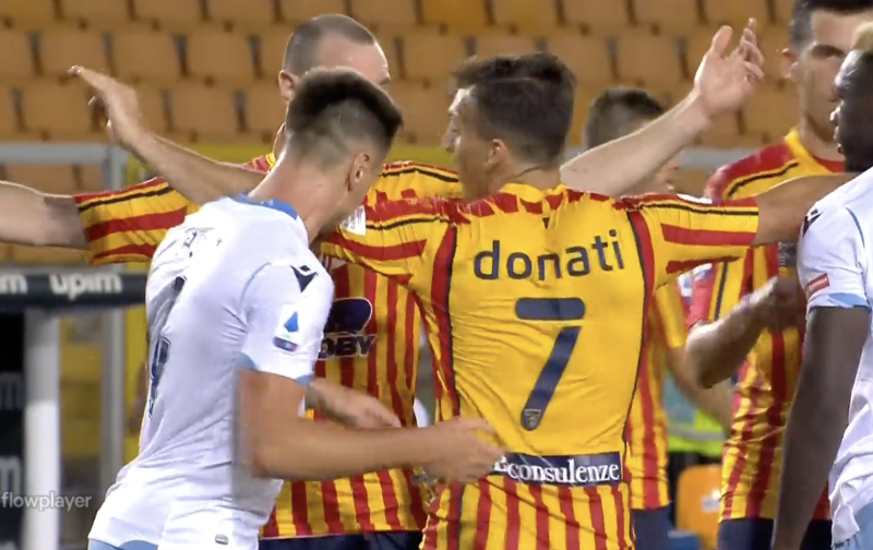 Lazio’s Patric handed four-match ban for biting