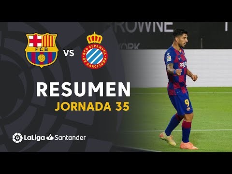 Resumen de FC Barcelona vs RCD Espanyol (1-0)