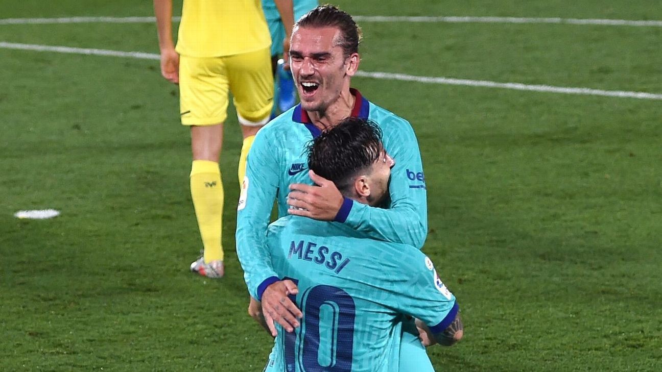 Messi masterminds Griezmann resurgence by making him 'one of the gang'