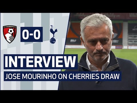 INTERVIEW | JOSE MOURINHO ON BOURNEMOUTH DRAW