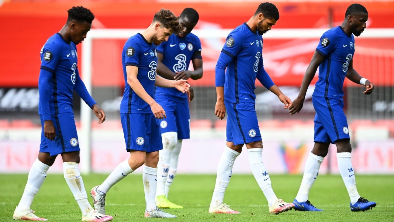 Chelsea defence, 4/10 Zouma to blame in Sheff United loss