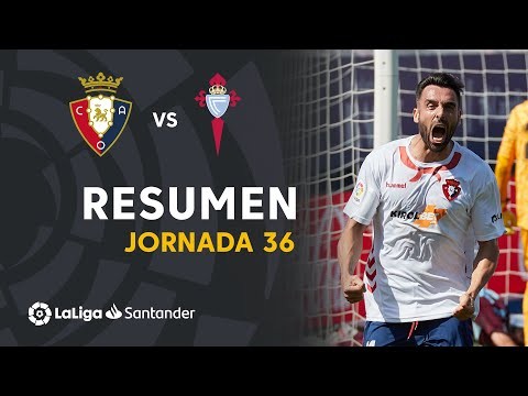 Resumen de CA Osasuna vs RC Celta (2-1)