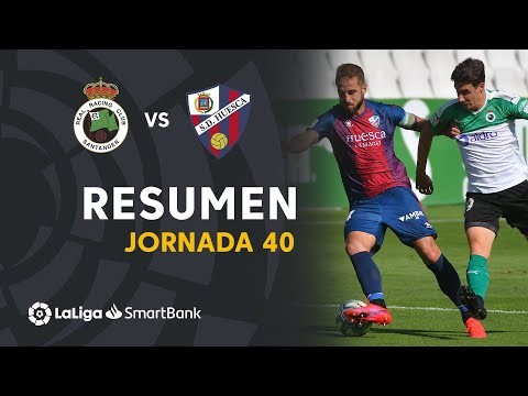 Resumen de Real Racing Club vs SD Huesca (1-0)