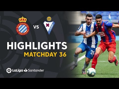 Highlights RCD Espanyol vs SD Eibar (0-2)