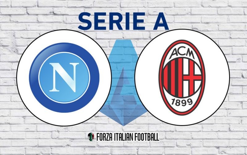 Napoli v AC Milan: Official Line-Ups