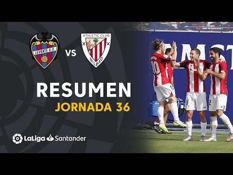 Resumen de Levante UD vs Athletic Club (1-2)