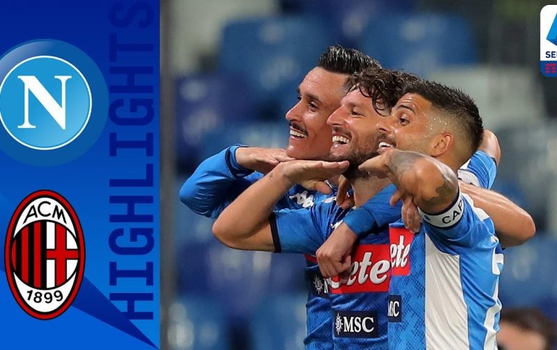 Napoli 2-2 AC Milan: Goals and Highlights | San Paolo showdown