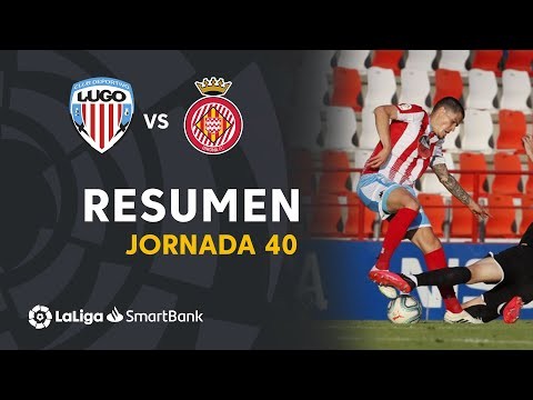 Resumen de CD Lugo vs Girona FC (2-2)