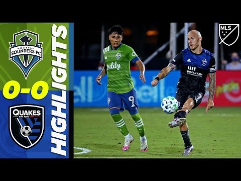 Seattle Sounders FC 0-0 San Jose Earthquakes | The Champions are Contained | MLS Highlights