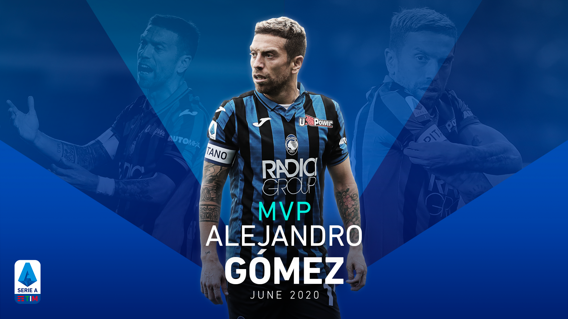 ALEJANDRO GOMEZ MVP FOR JUNE