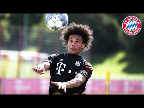 Leroy Sané: First Training at FC Bayern